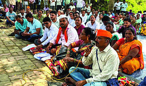 Palghar farmers protest