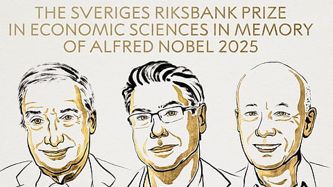 Royal Swedish Academy of Sciences has decided to award the 2025 Sveriges Riksbank Prize in Economic Sciences in Memory of Alfred Nobel to Joel Mokyr, Philippe Aghion and Peter Howitt 