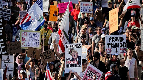 'No Kings' Rally Against Trump 