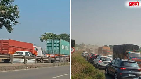 Nagar Highway Traffic Jam: नगर महामार्गावर शिरूरमध्ये वाहतूक कोंडीचा कहर — प्रवाशांचे हाल