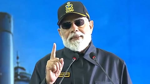 PM Modi Diwali celebration INS Vikrant