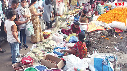 Laxmi Puja Preparations