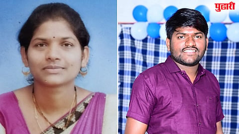 Radhanagari road truck bike collision