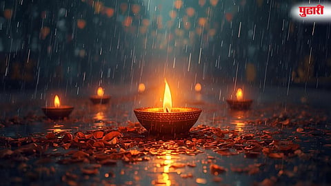 पावसाने पुन्हा घातला सणावर पाणी!