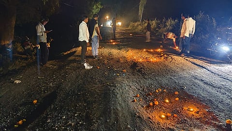 Jintur Yeldari Road pothole Issues