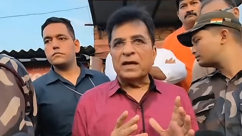 Kirit Somaiya visit victims
