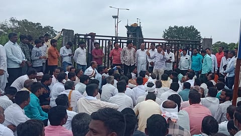 Farmer Jalsamadhi Protest  