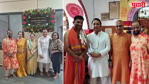 Navdurga Kuldevi Gavaskar darshan  