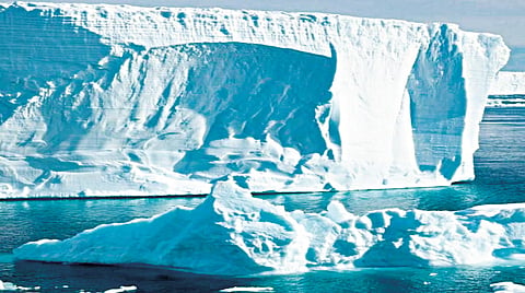 Antarctic Ice Collapse 