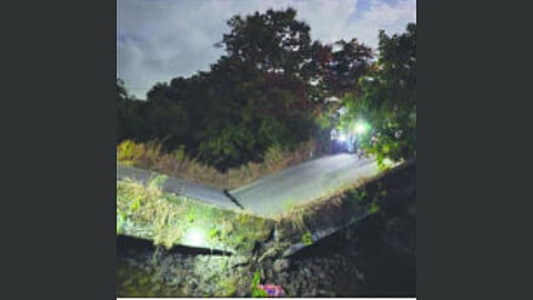 Alibag Roha road dangerous bridges