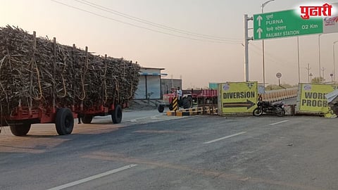 Purna railway flyover opening delay