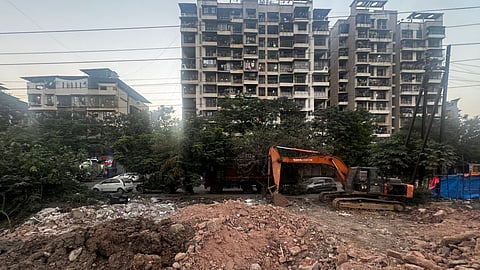Kamothe CIDCO land encroachment
