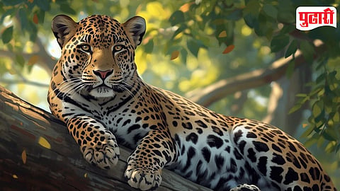 Bavdhan Leopard Spotted