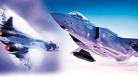 Sukhoi Su-57 fighter jet
