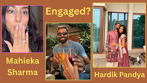 Hardik Pandya-Mahieka Sharma 