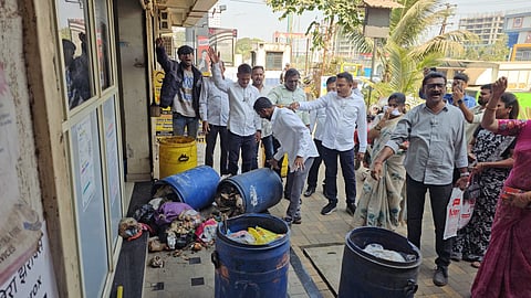 BJP protest Thane