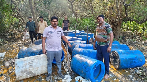 Vasai illegal liquor operation raid
