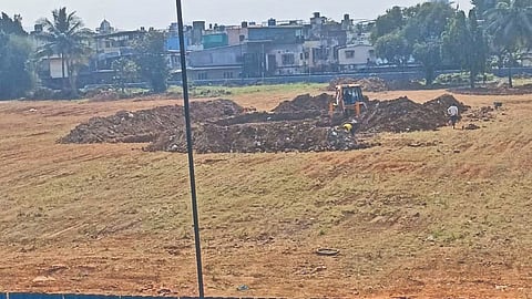 illegal turf ground protest