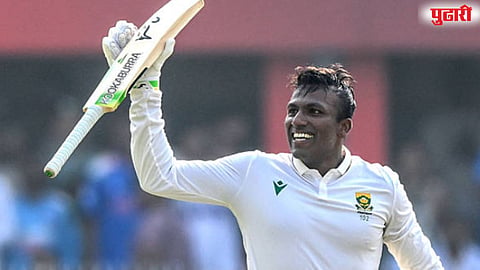 ind vs sa 2nd test guwahati senuran muthusamy record break century