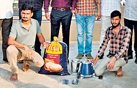 Opium smuggling  |