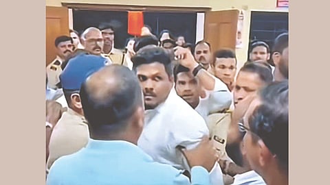 BJP Youth Leader Incident