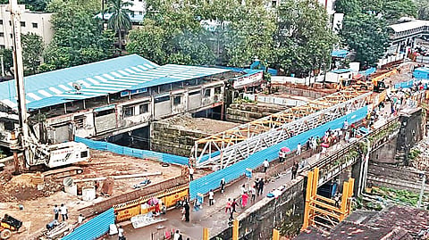 Sion Railway Flyover Work: