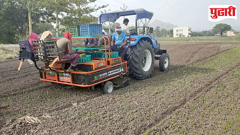 Ambegaon Onion Planting Machine