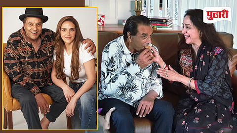 image of dharmendra family 