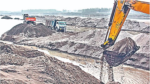 Illegal mining