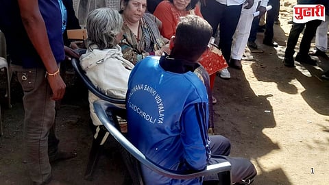 Neelam Gorhe meet  Mathuratai Navargaon