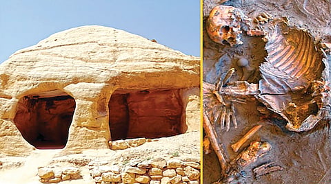 7000 year old skeletons