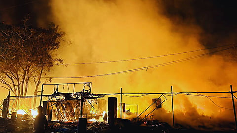 Thane fire News
