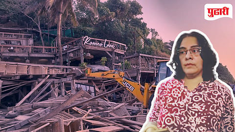 Goa Romeo Lane Demolition 
