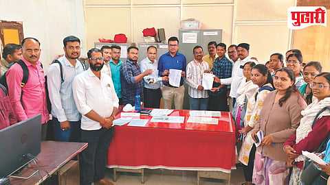 Pathardi Talathi Agitation