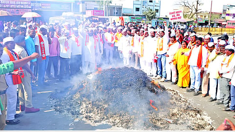 Shiv Sena Protest