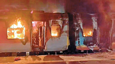 Andhra Pradesh Burning Train 