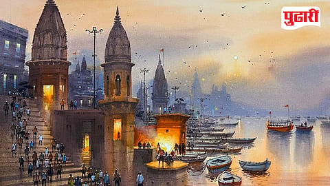 Kailas Lahange watercolor exhibition: वाड्यातील वॉटर कलरच्या जादूगाराची मुंबईत झेप