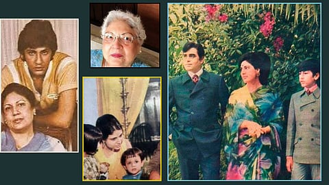 image of rajendra kumar family 