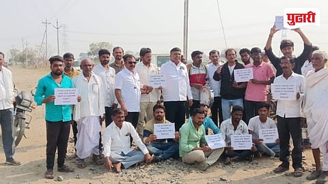 Purna Pangra Road  Protest 