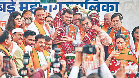 bjp-historic-victory-majority-in-14-municipal-corporations