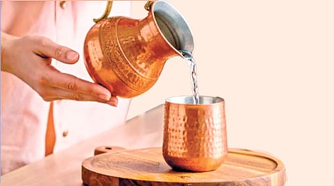 Copper Water Health Benefits 
