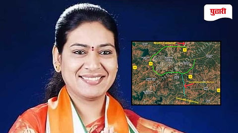 Nashik Ring Road MLA Saroj Ahire|रिंगरोडसाठी कोणावरही अन्याय होणार नाही: आहिरे 