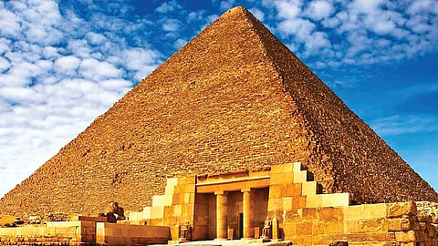 Pyramid construction technique