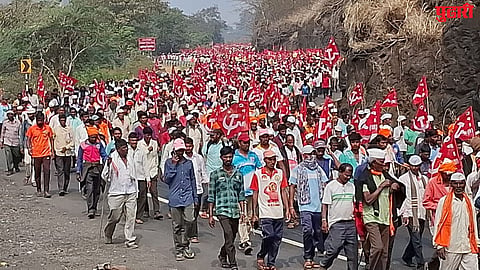 Farmers Protest Maharashtra 