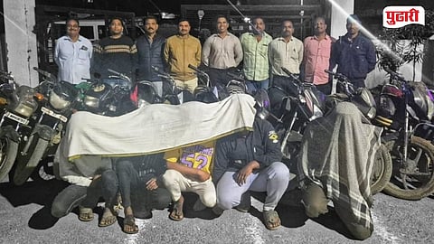 Bike theft gang arrested