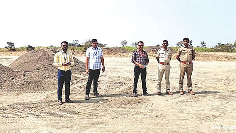 Illegal Sand Seized