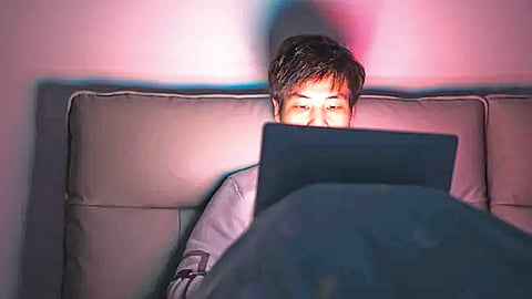 Late night sleep