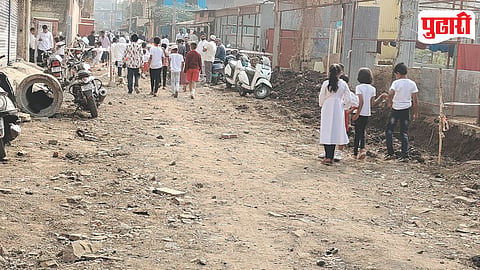 Vikasnagar Road Work Delay