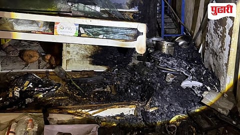 Alibag Fire News