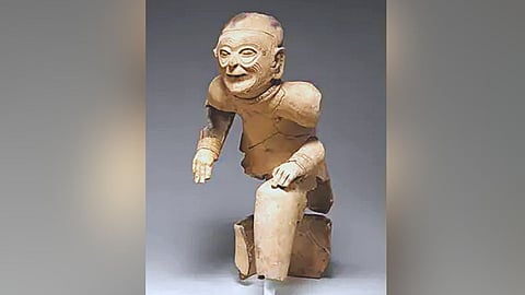 Grey Clay Sculpture